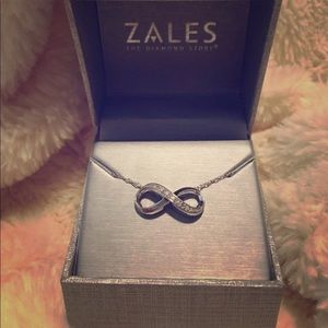 Zales Diamond Infinity Necklace